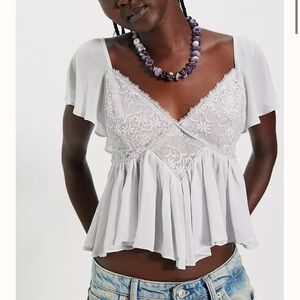 ISO free people Kenny Chiffon Blouse